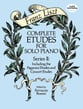 Complete Etudes for Solo Piano, Series II piano sheet music cover